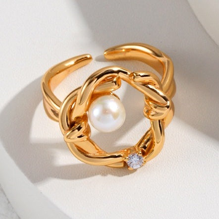 柳風の輝き | シャイニングパールリング