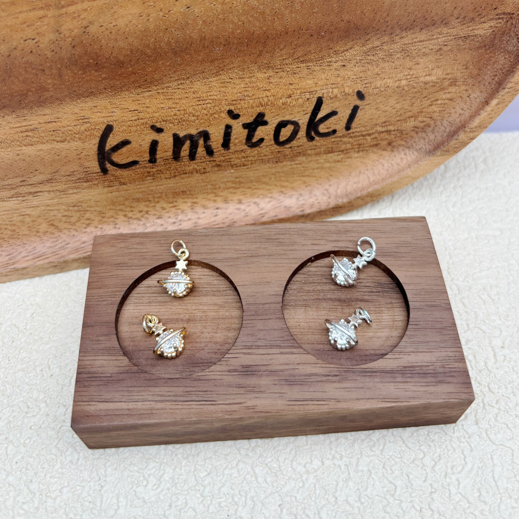 ジルコニアの流れ星チャーム