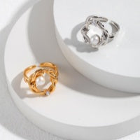 柳風の輝き | シャイニングパールリング