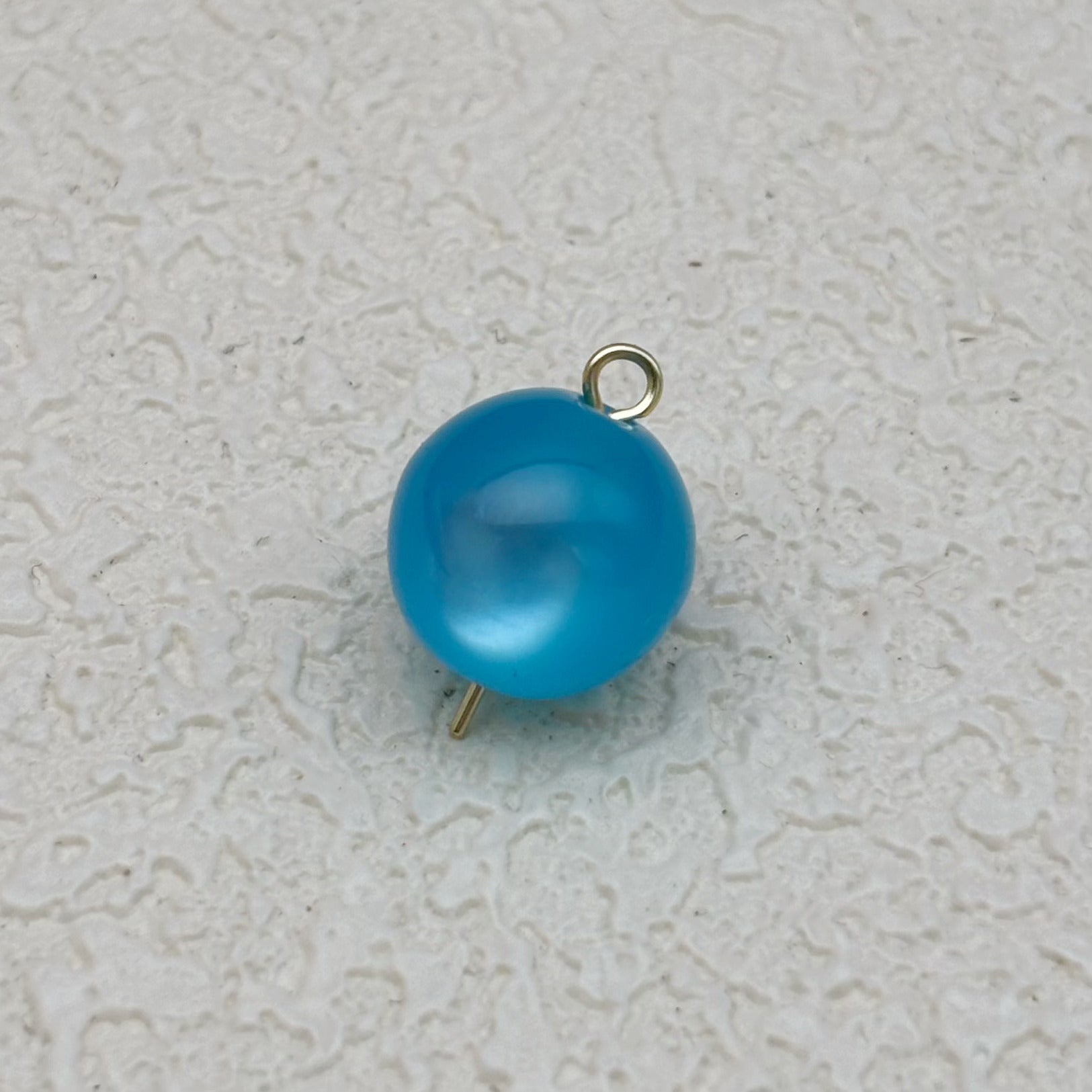 12mm | ブルーキャッツアイビーズ