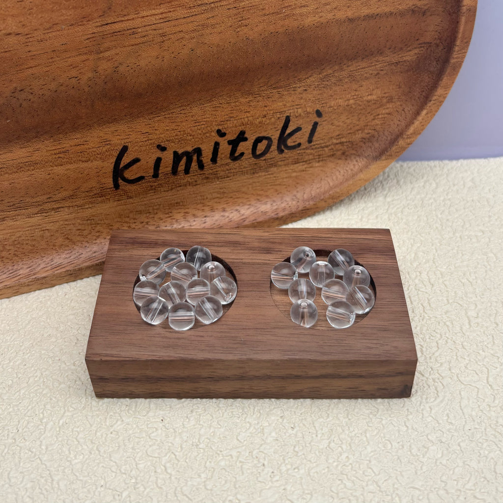 8mm | クリアグラスビーズ