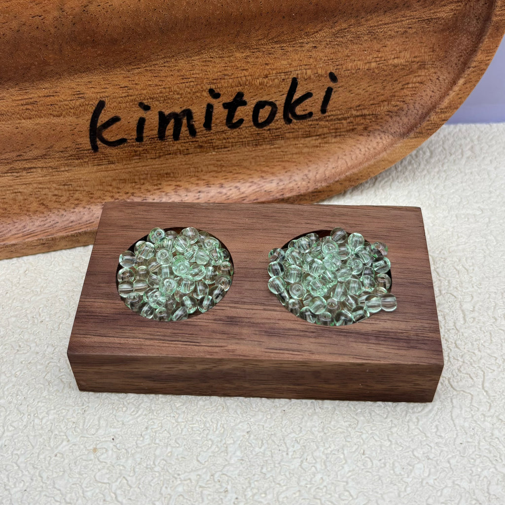 4mm | ミントグリーングラスシードビーズ