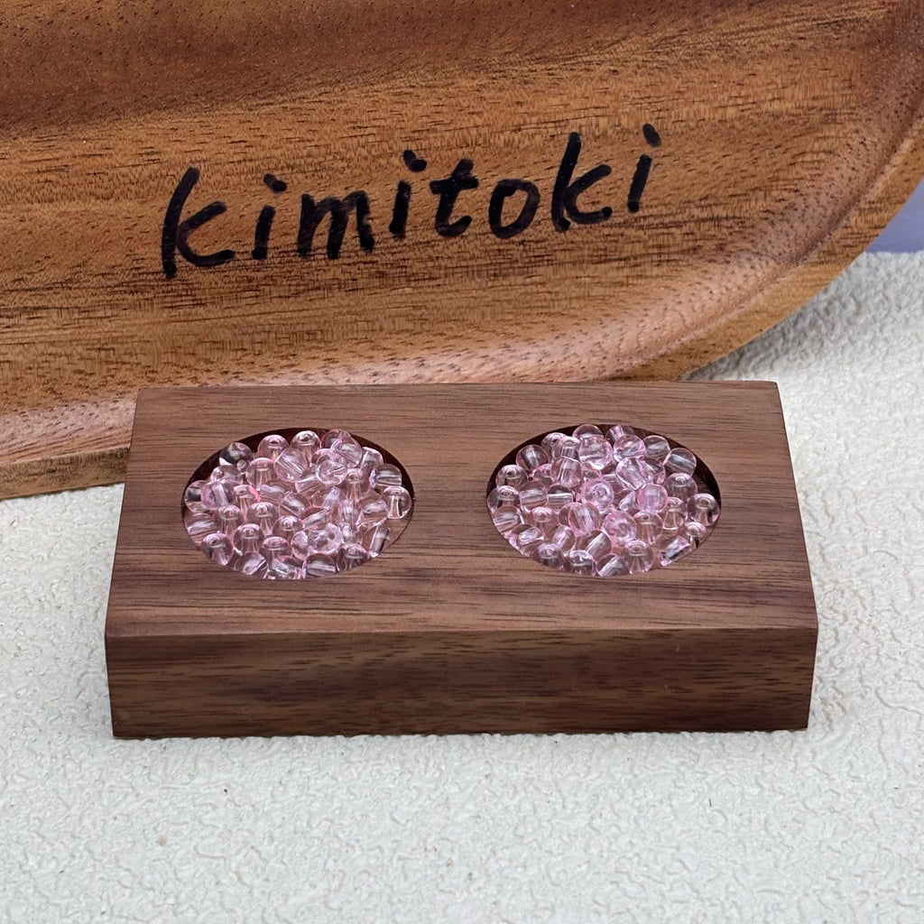 4mm | ピンクグラスシードビーズ