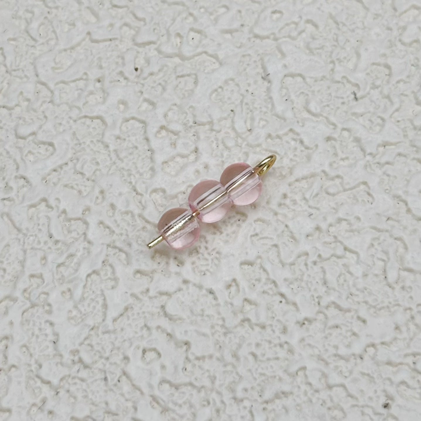 4mm | ピンクグラスシードビーズ