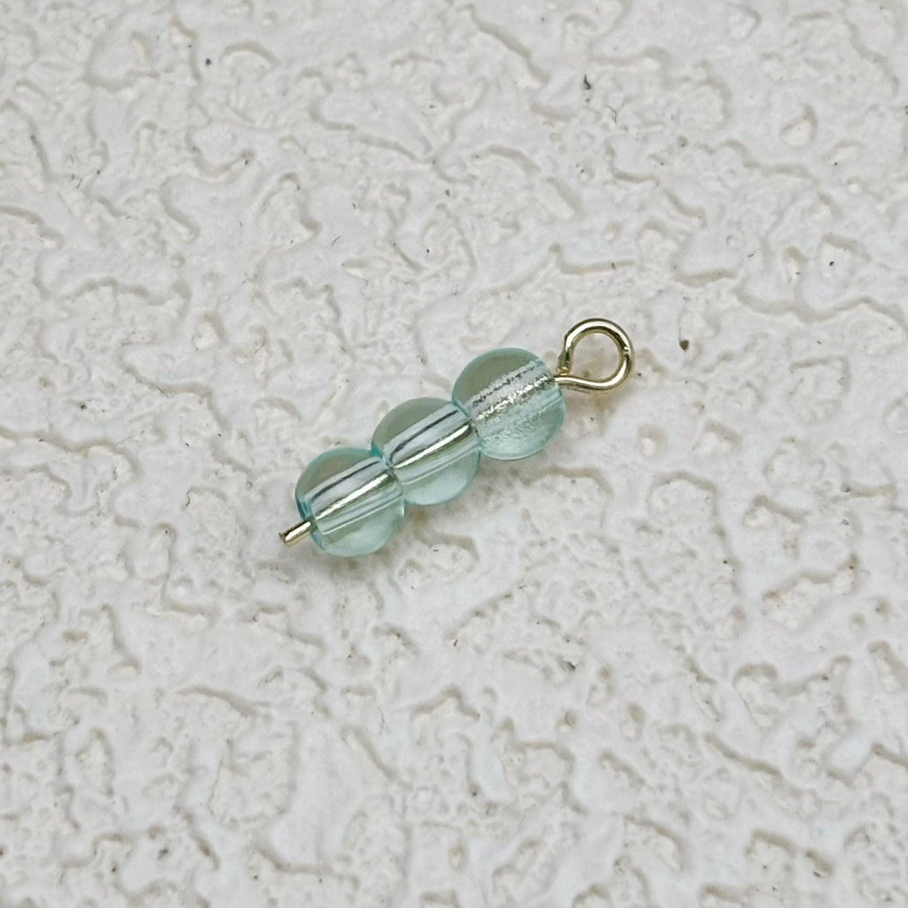 4mm | ウォーターブルーグラスシードビーズ