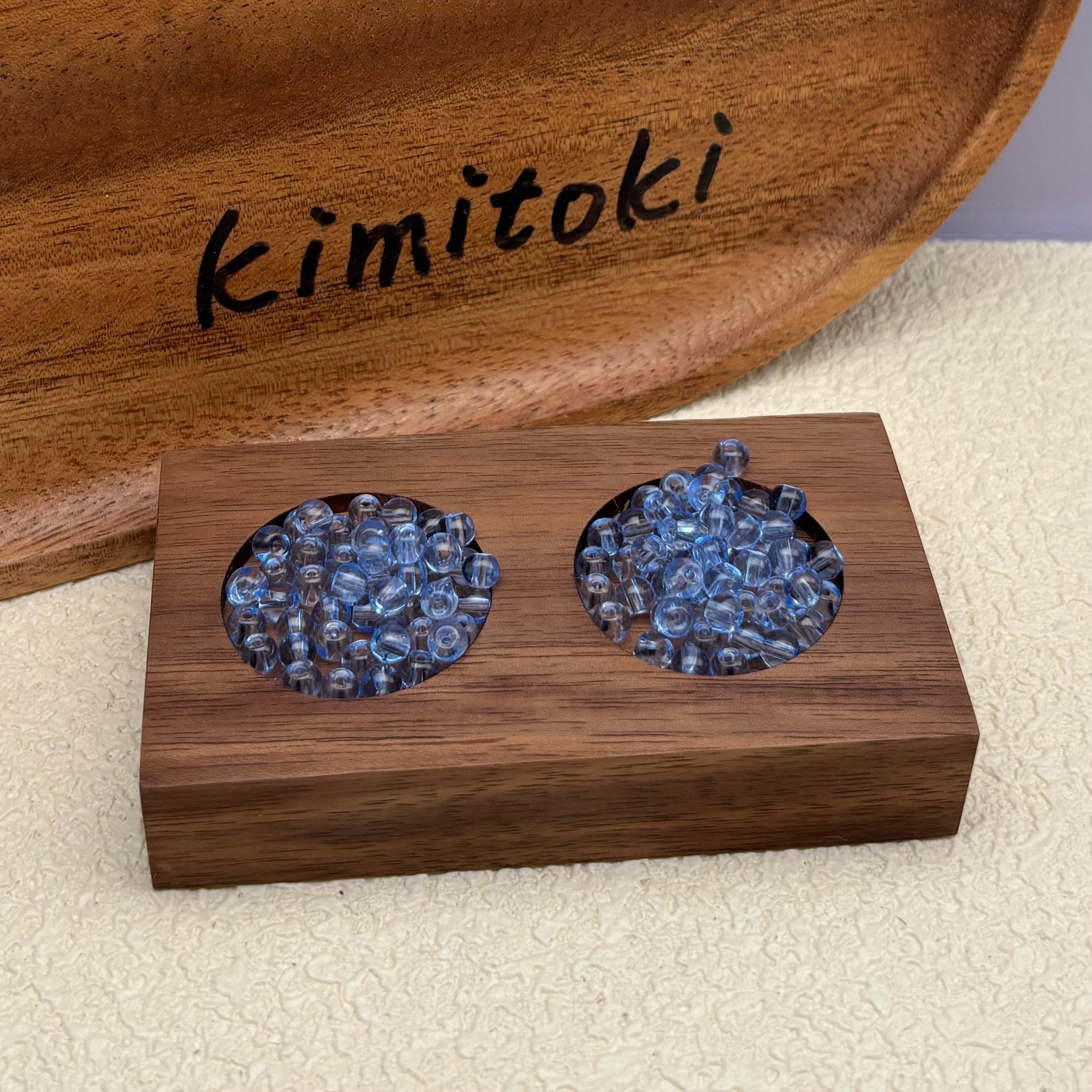 4mm | アクアブルーグラスシードビーズ