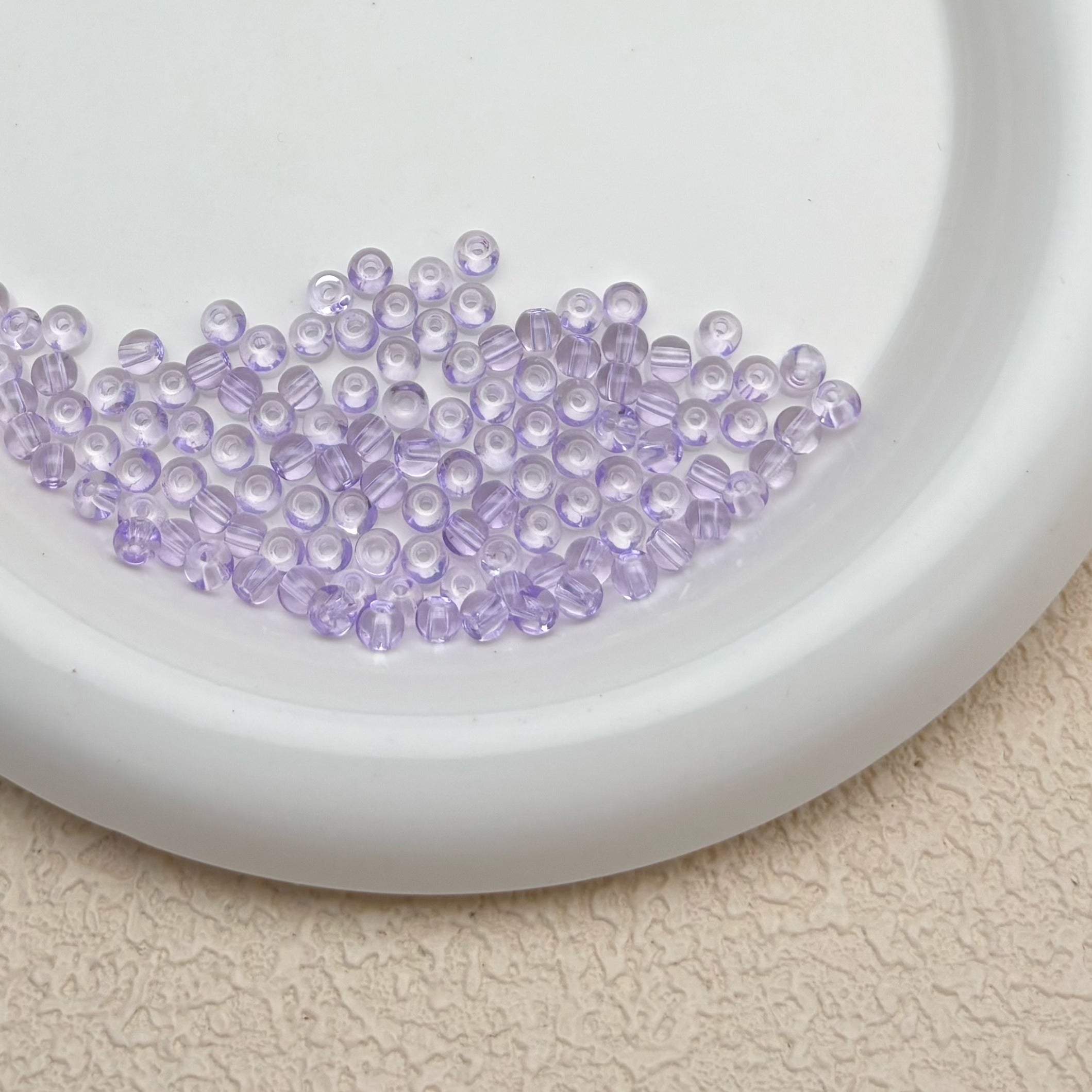 4mm | ラベンダーグラスシードビーズ