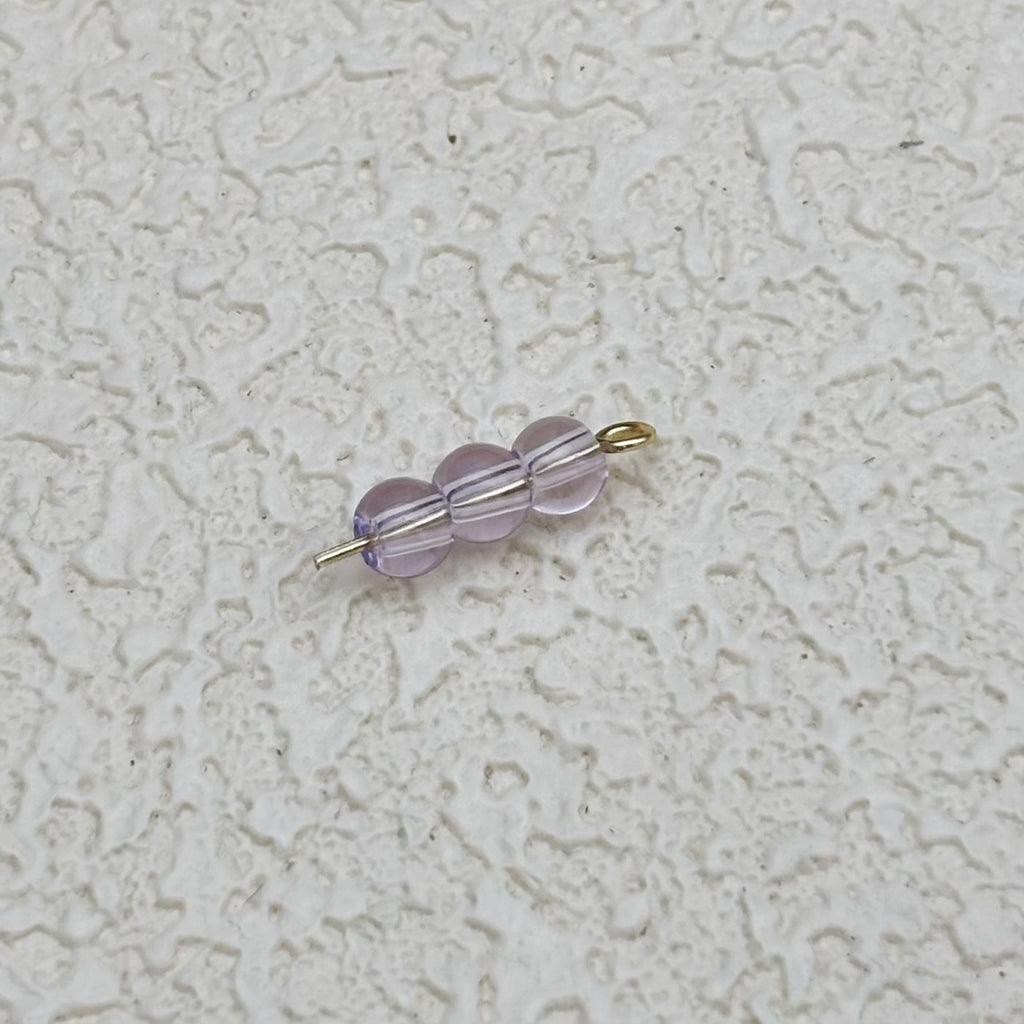 4mm | ラベンダーグラスシードビーズ