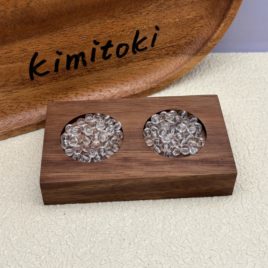 4mm | クリアグラスシードビーズ