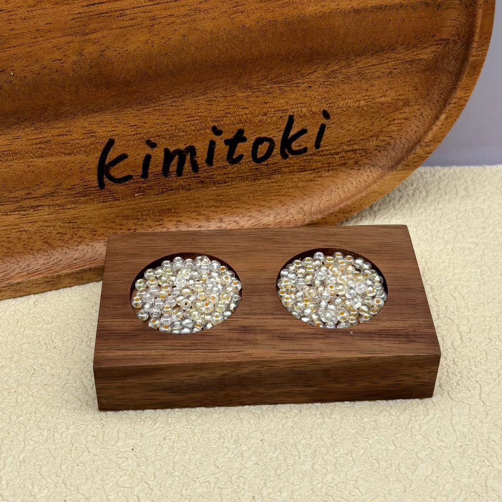 3mm | 淡イエロー系シードビーズ