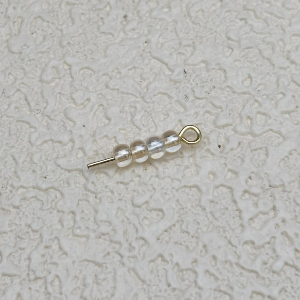 3mm | 淡イエロー系シードビーズ