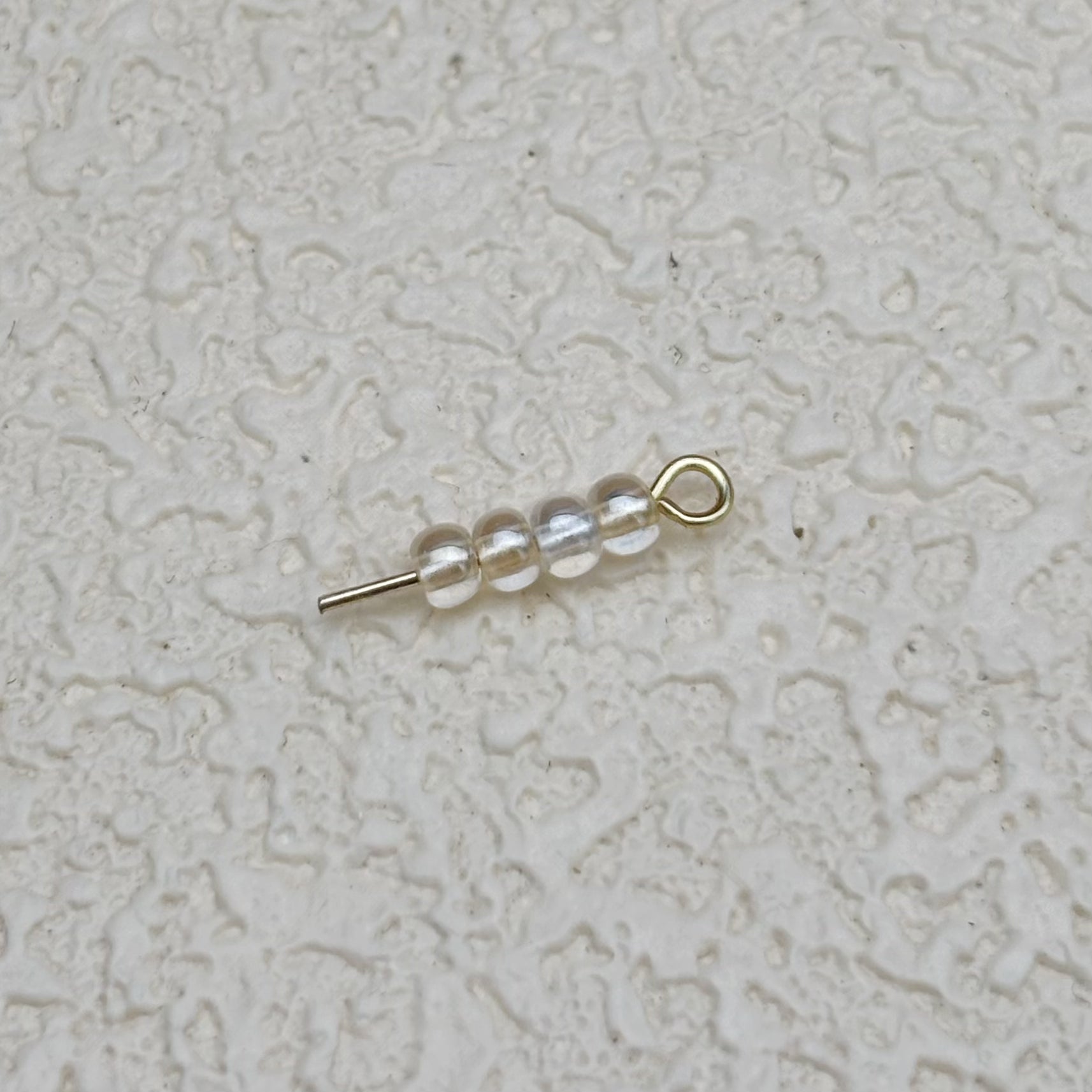 3mm | 淡イエロー系シードビーズ