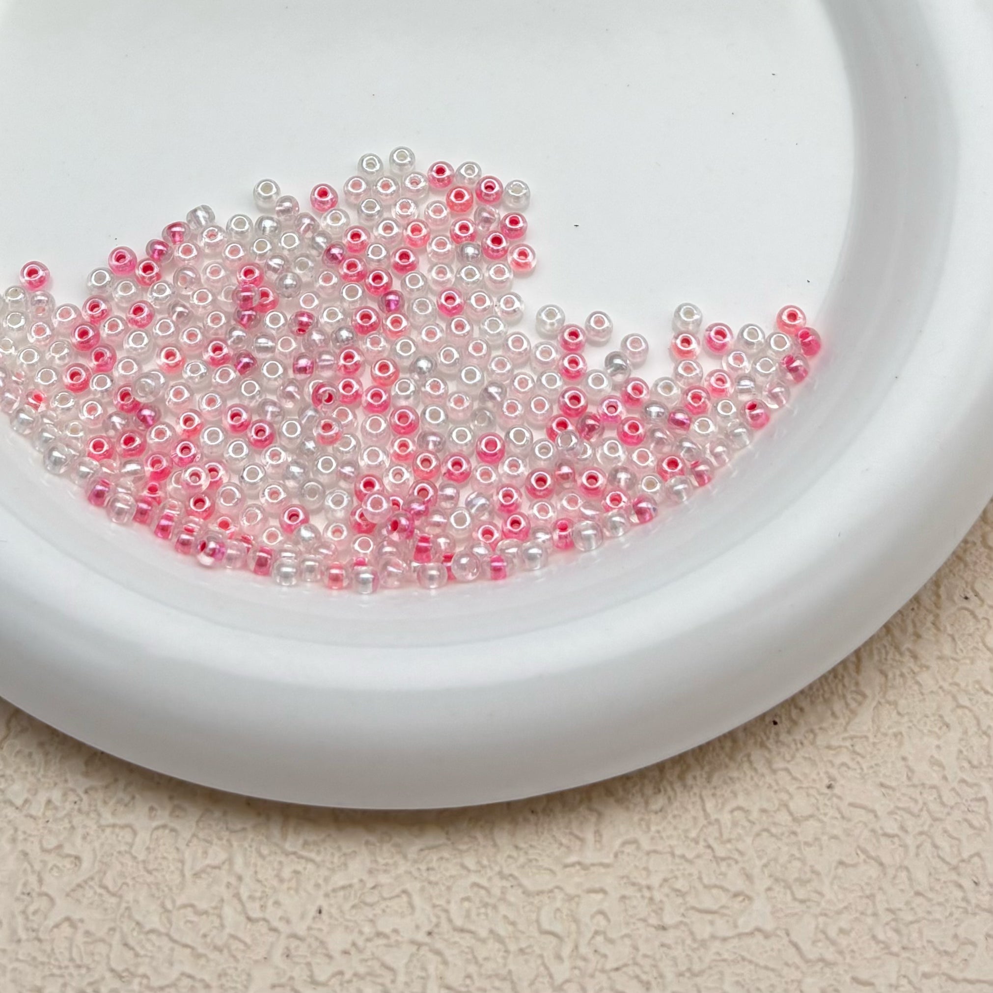 3mm | ローズキャンディ系シードビーズ