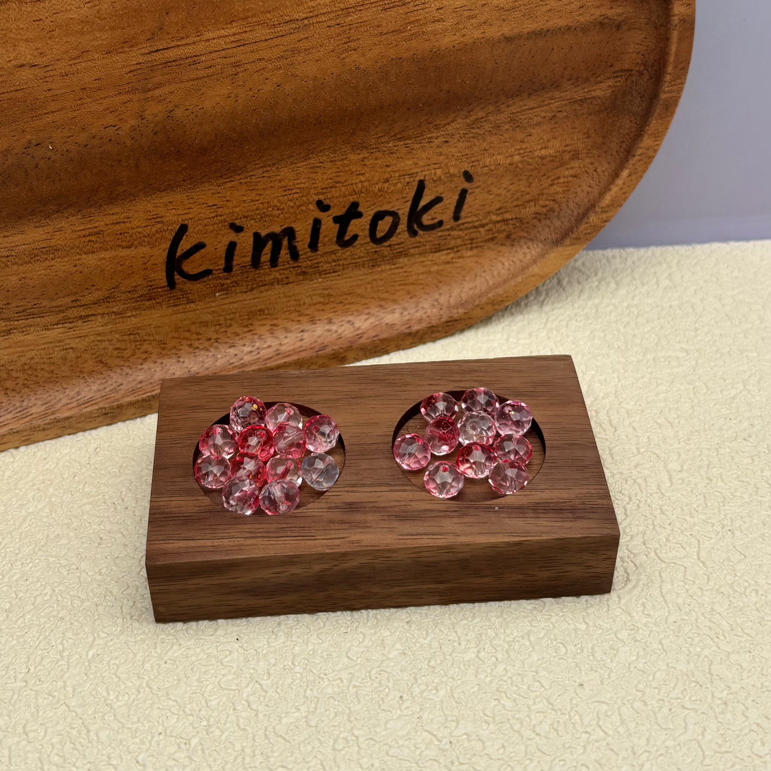 8mm | 夏のスイカグラスビーズ