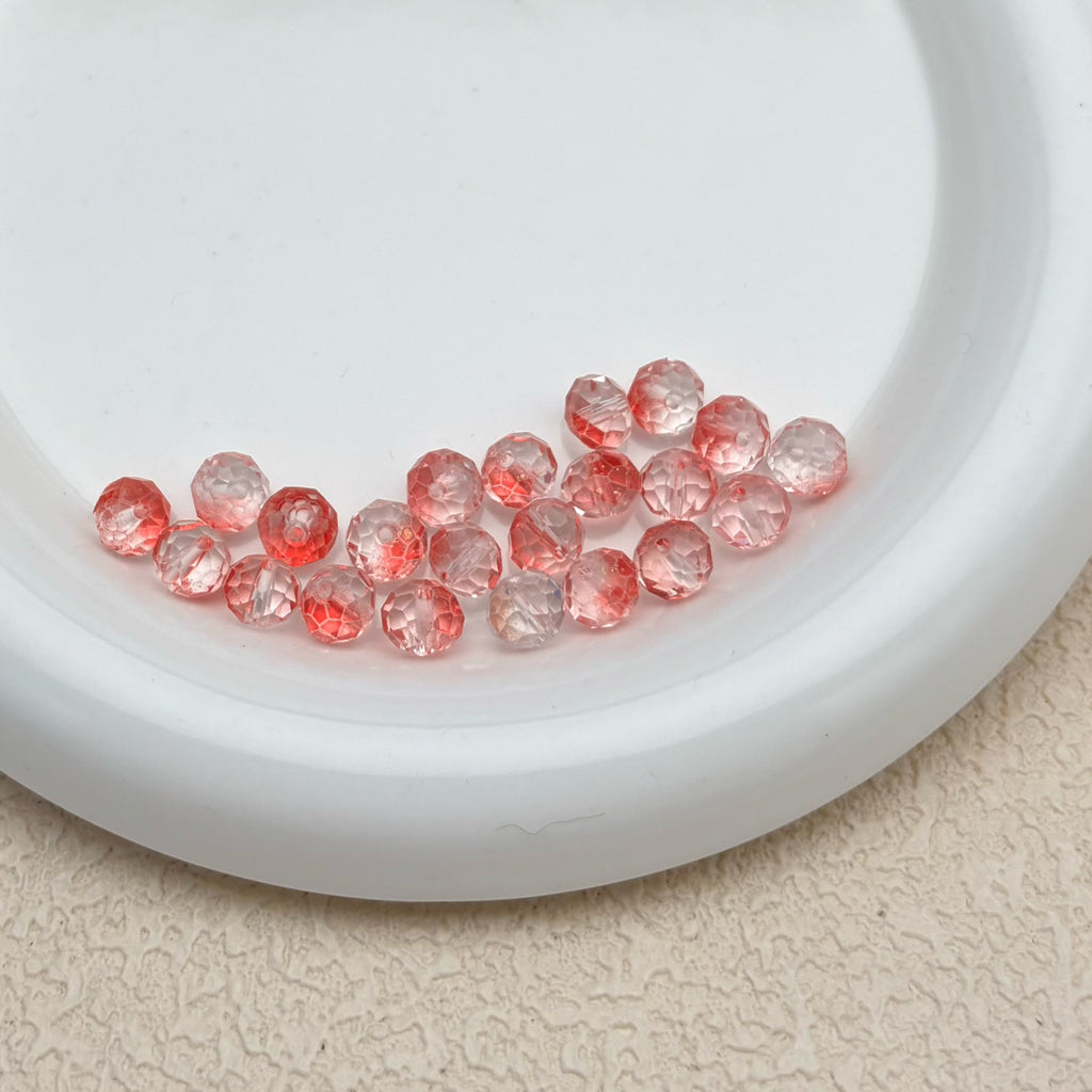 8mm | 夏のスイカグラスビーズ