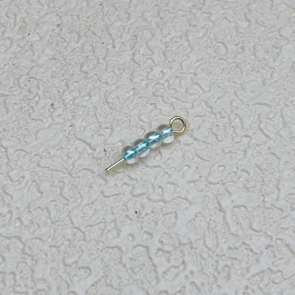 3mm | アイスブルー系シードビーズ