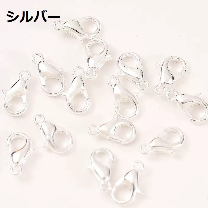 留め具金具 ❘ カニカン全4色（変色防止加工）