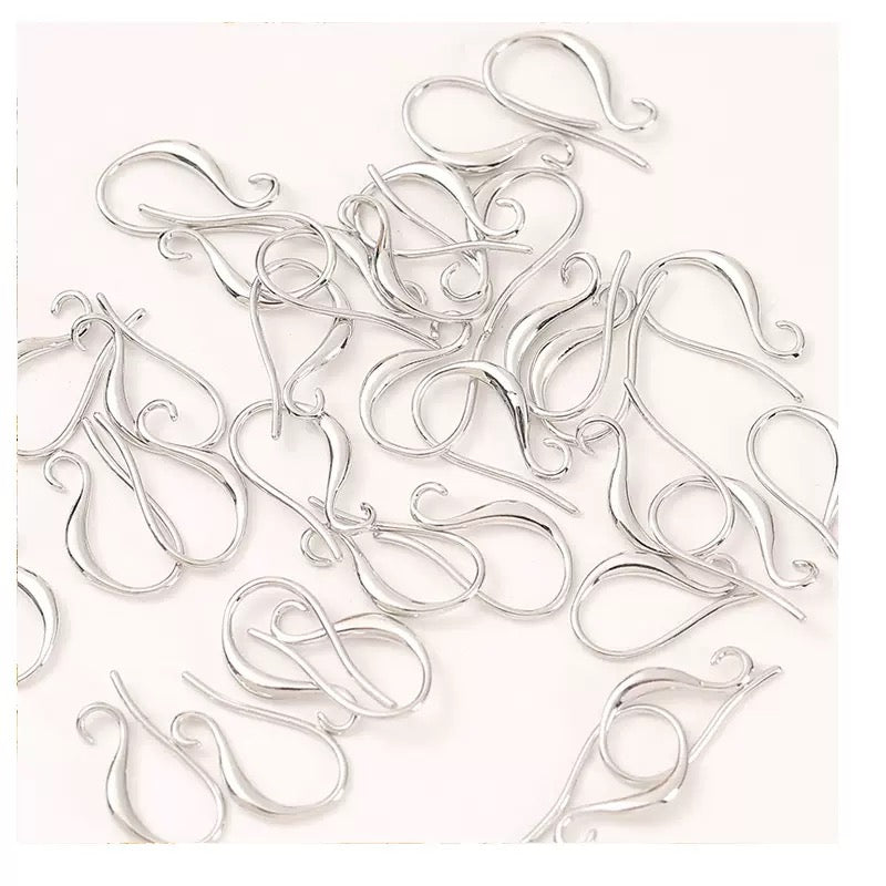 ピアス金具 ❘ 丸カン付きフックタイプ（変色防止加工）