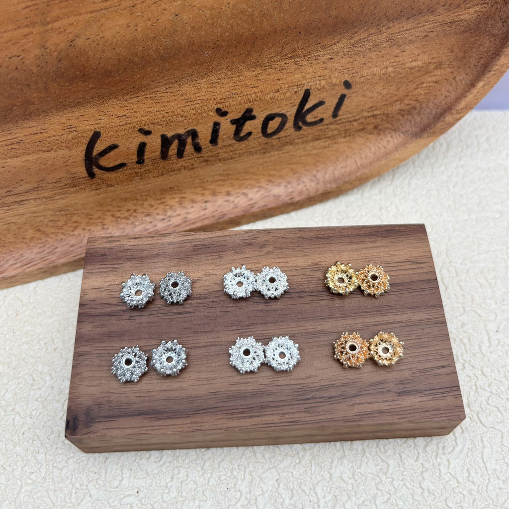 8mm 花座｜ロイヤルクラウン風