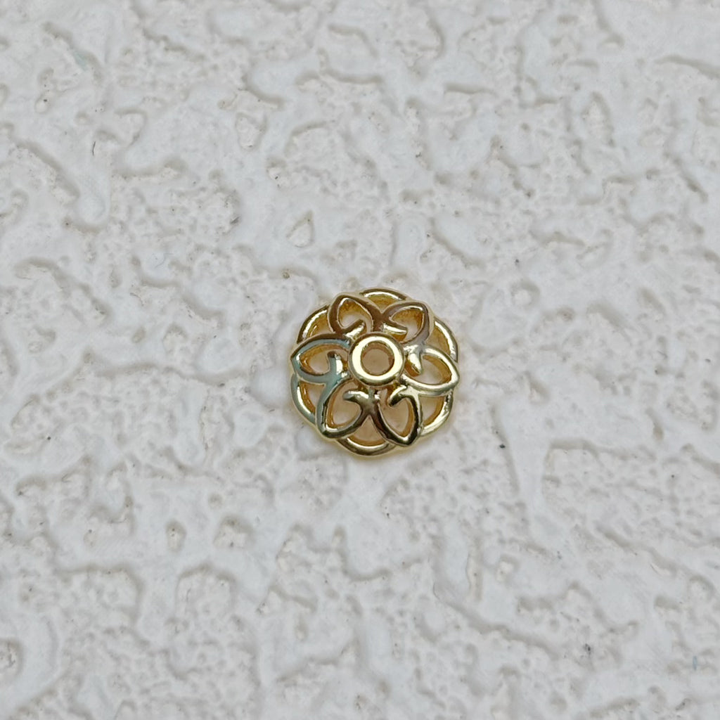 8mm 花座｜六芒星モチーフ