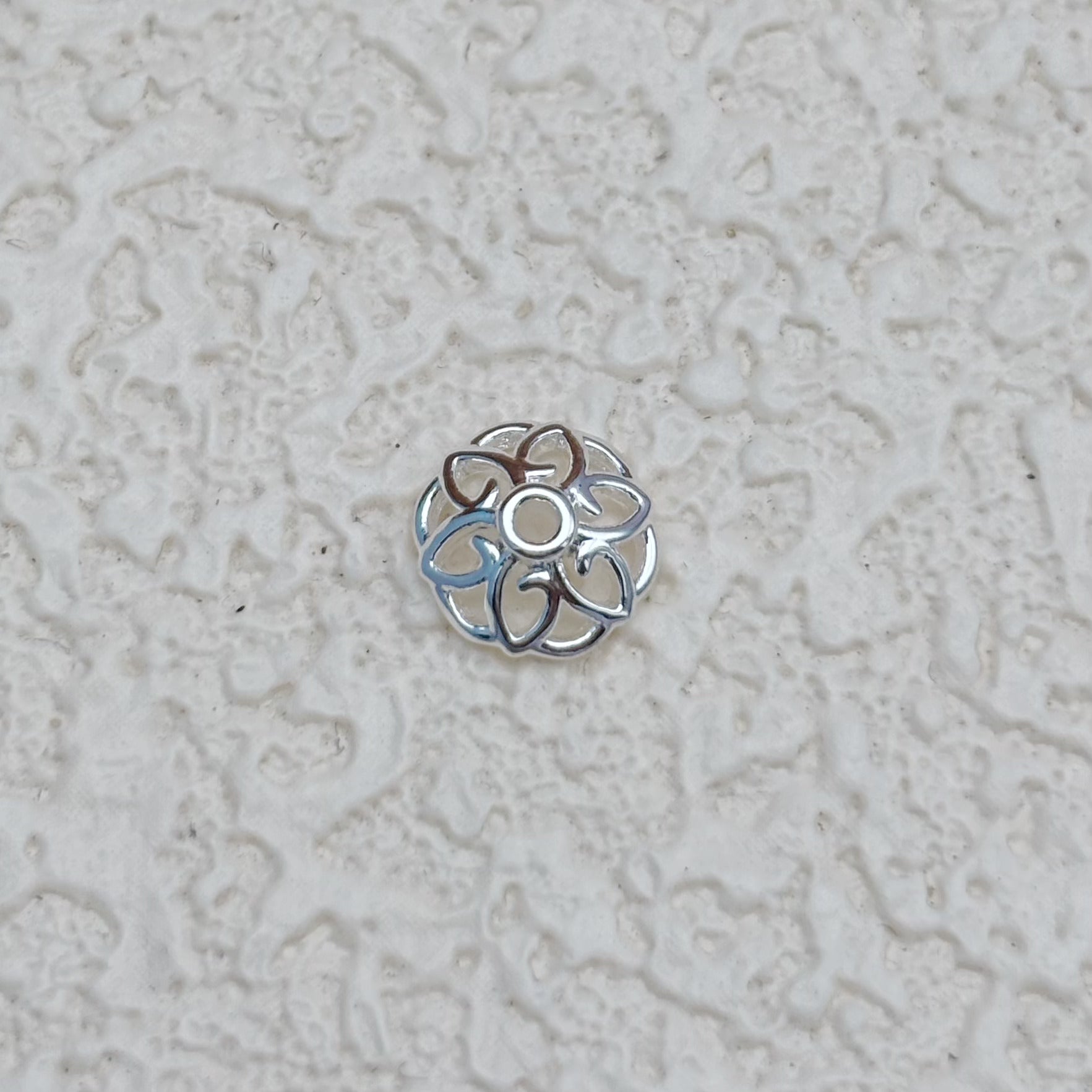 8mm 花座｜六芒星モチーフ