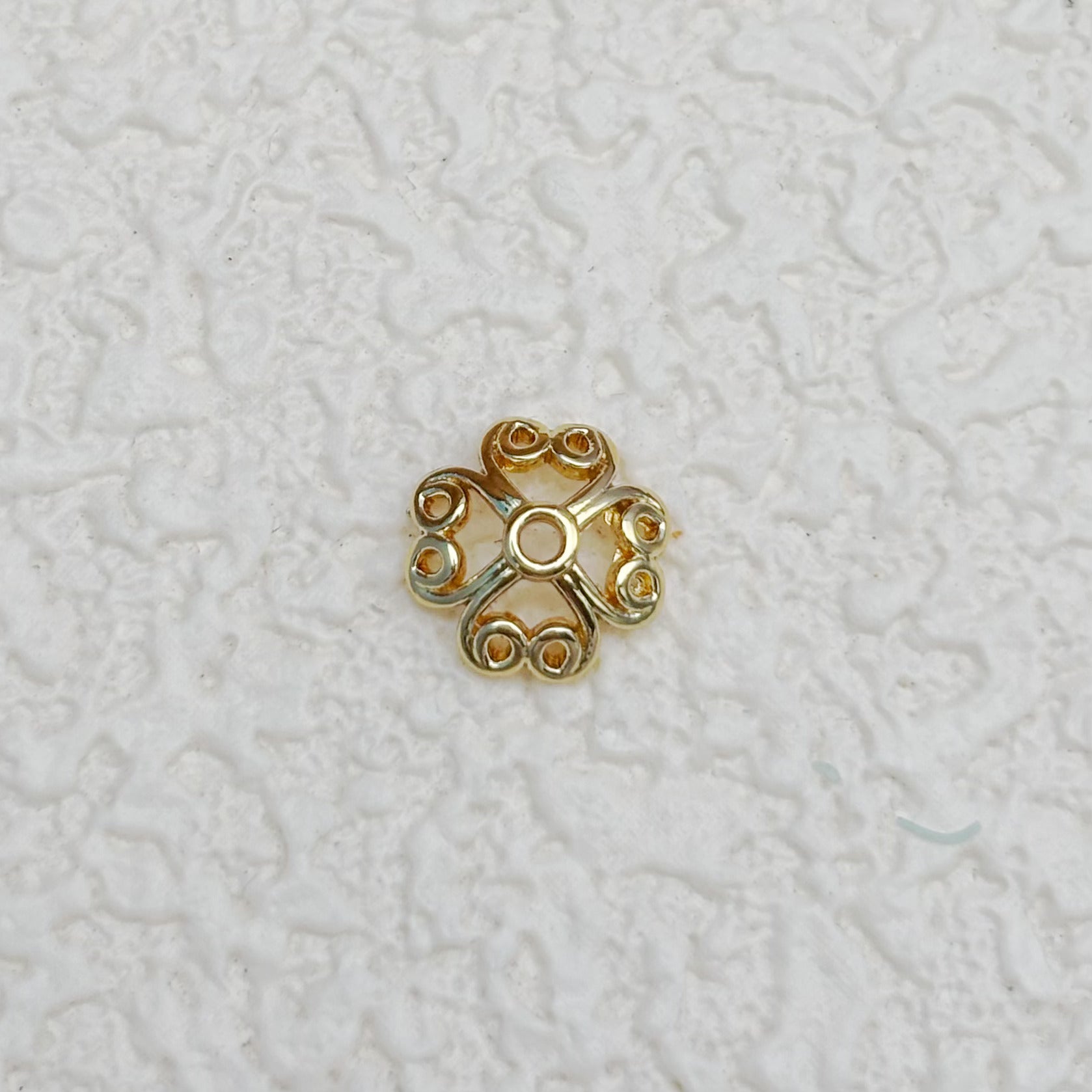 8mm 花座｜ハートモチーフ