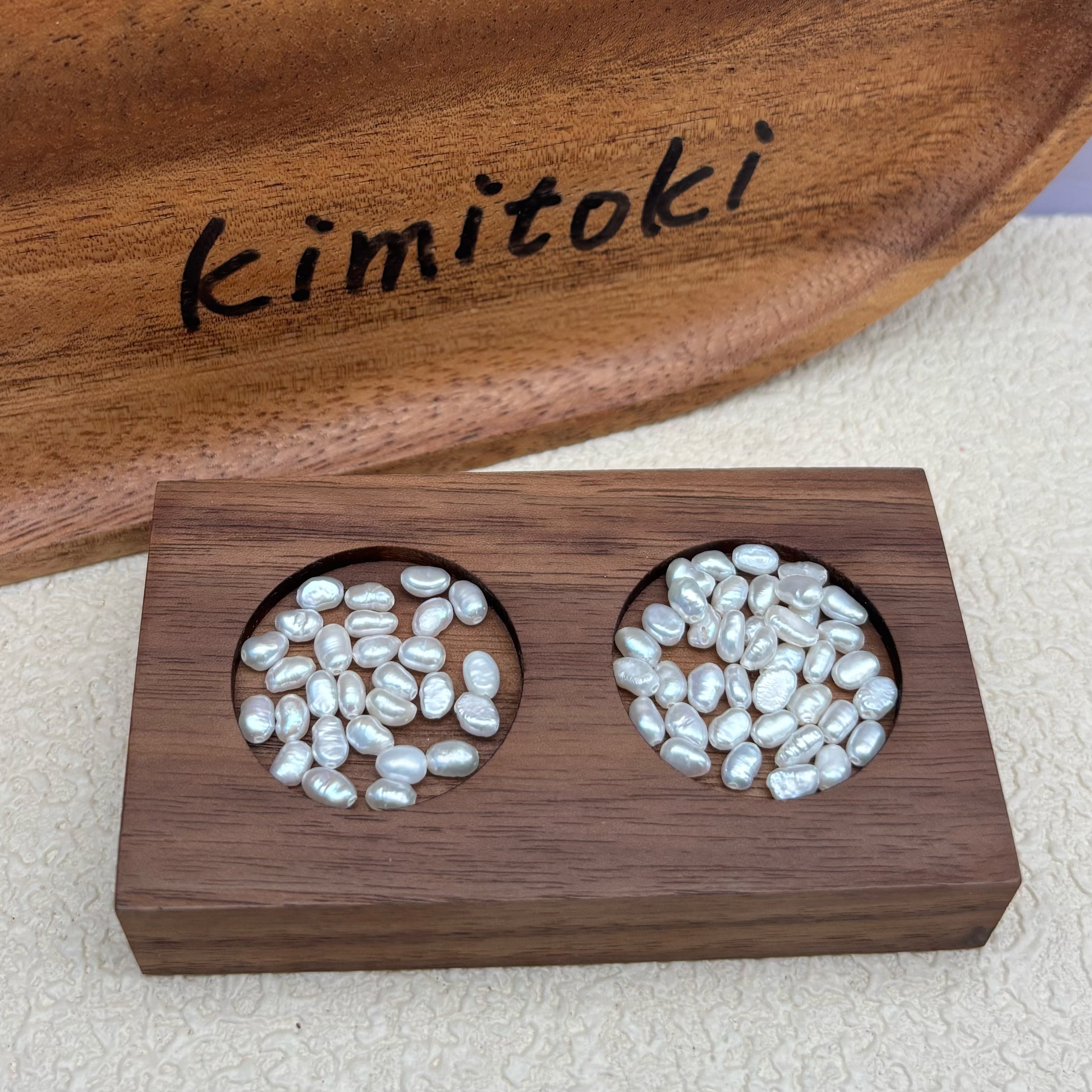 3-4mm | バロック淡水パールビーズビーズ