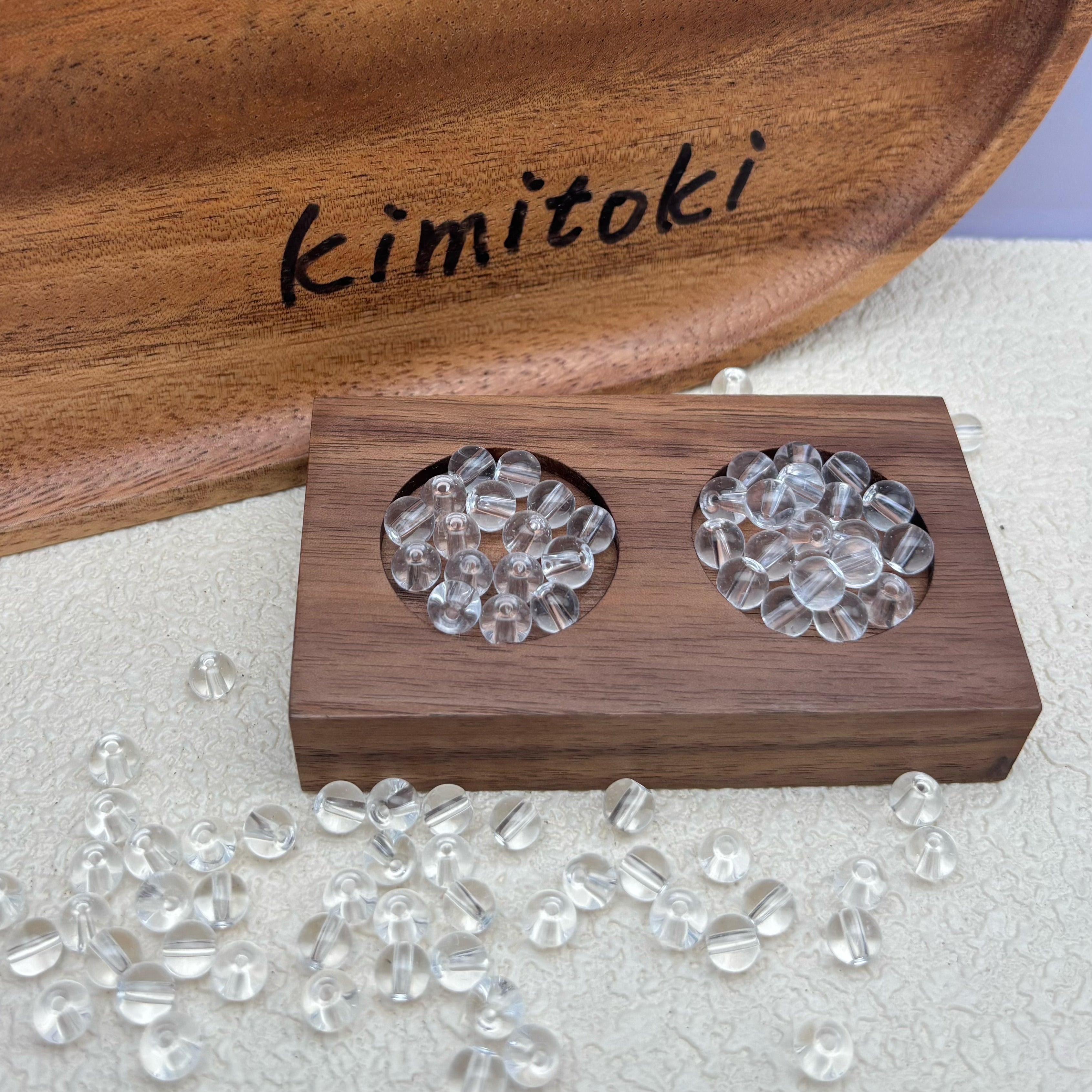 6mm | クリアグラスビーズ