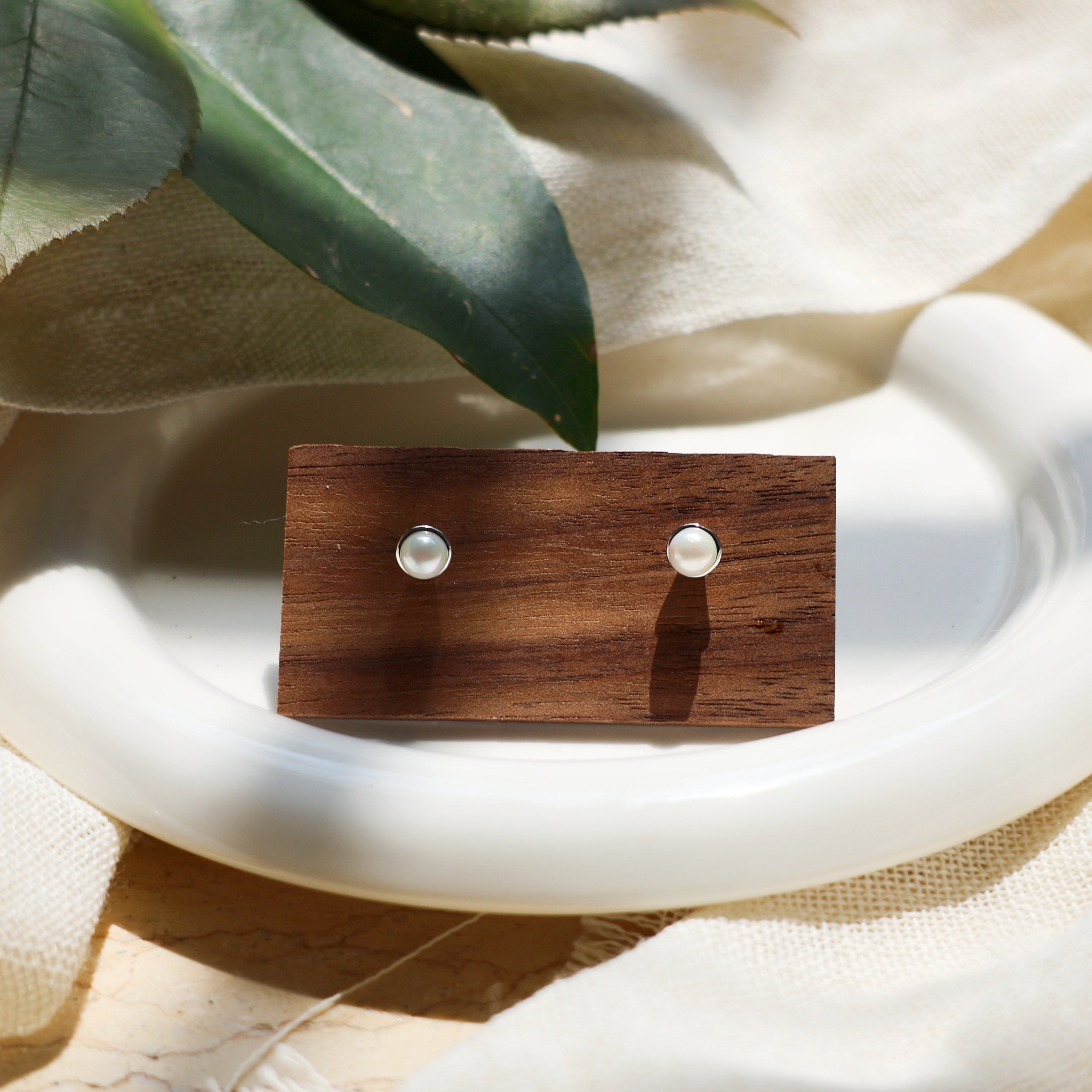 パールサークル ピアス SV925シルバー