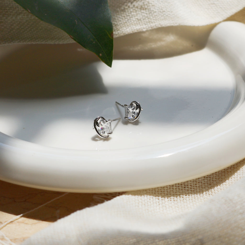 流星のきらめき ピアス（シルバー／ゴールド）SV925